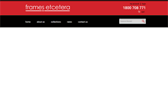 Desktop Screenshot of framesetc.com.au